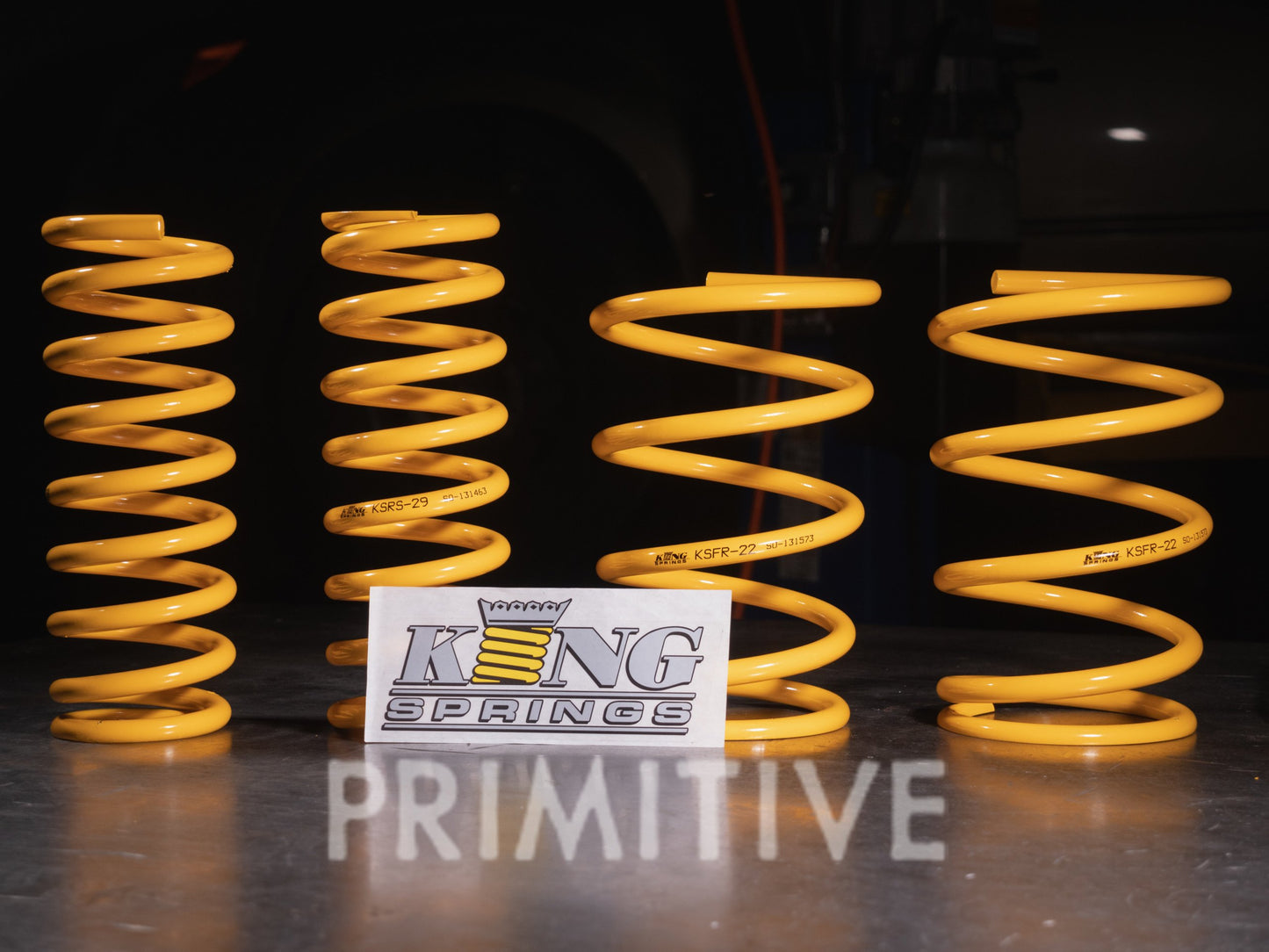 2000-2004 Legacy Overload King Springs Yellow