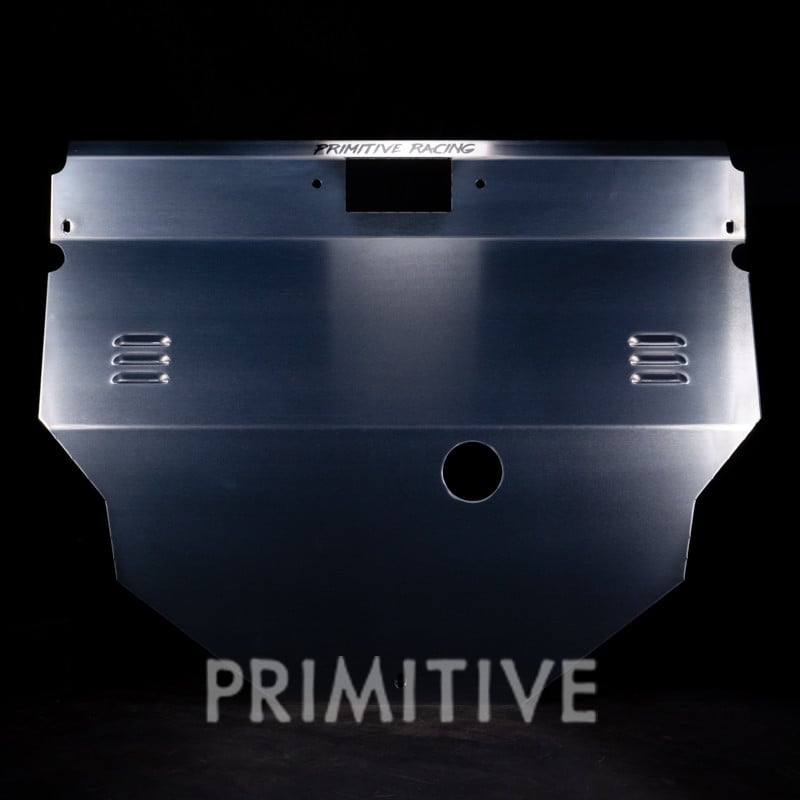 2013-2019 Legacy & Outback Front Skidplate with LP Aventure light bar mod and oil hole