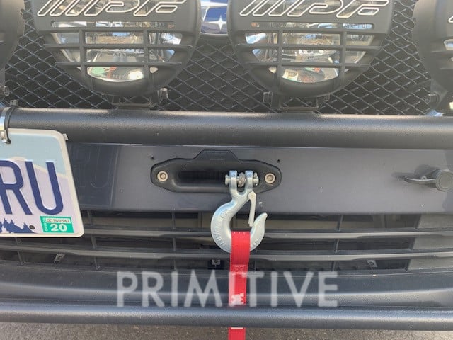 Primitive Outback Hidden Winch Mount