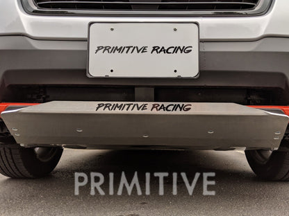 Front Lip Add On installed on a Forester