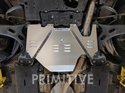 3/16" Mid-Armor Transmission Skidplate 18+ Crosstrek Installed