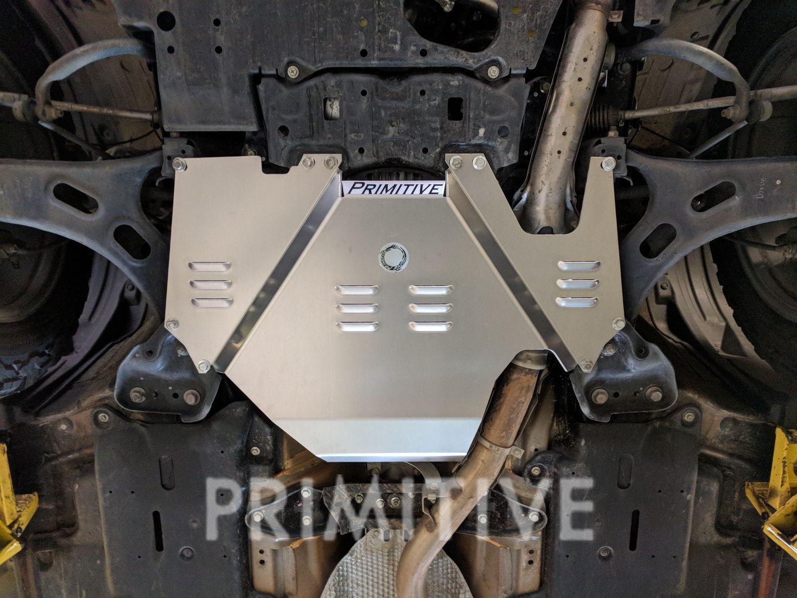 3/16" Mid-Armor Transmission Skidplate 18+ Crosstrek Installed