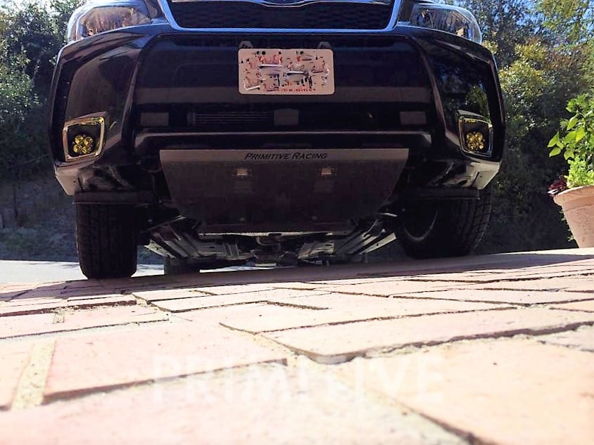 2014 Forester XT Front Skidplate Installed