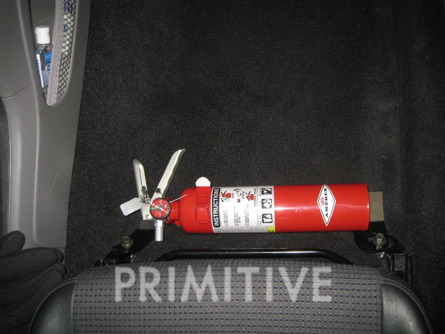 Fire Extinguisher Seat Bracket Mount