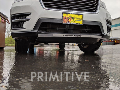 2019+ Ascent Front Skidplate with Front Lip add on front view