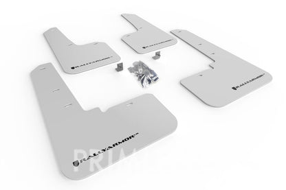 Rally Armor Mud Flaps 2020+ Outback White with Black
