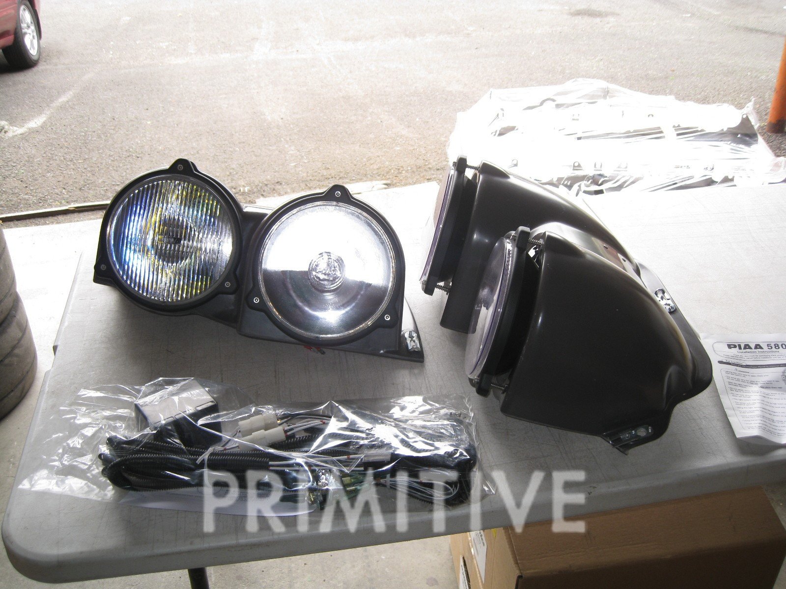 PIAA 80 Racing 8" Round Lens -Driving Beam