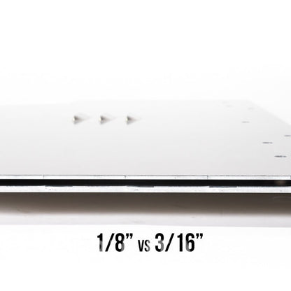1/8" vs 3/16" thickness