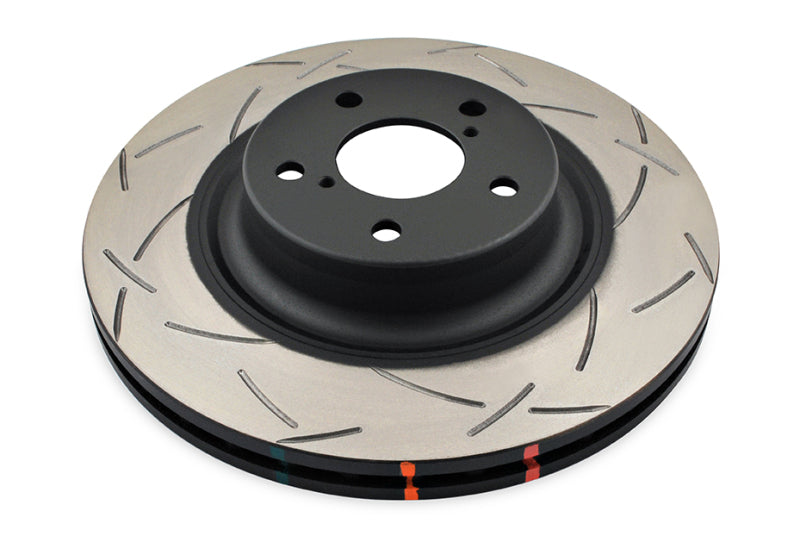 DBA 4K Slotted Front Rotor for 02-14 WRX