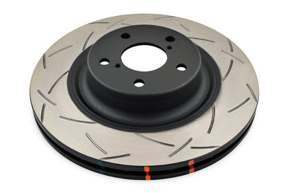DBA 4K Slotted Front Rotor for 02-14 WRX