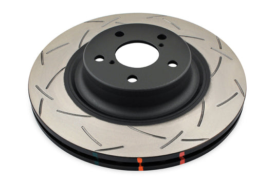 DBA 4K Slotted Front Rotor for 02-14 WRX