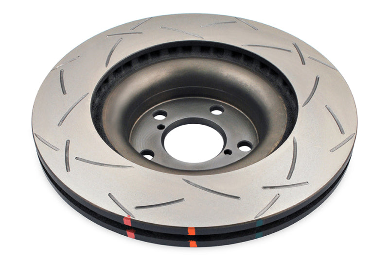 DBA 4K Slotted Front Rotor for 02-14 WRX