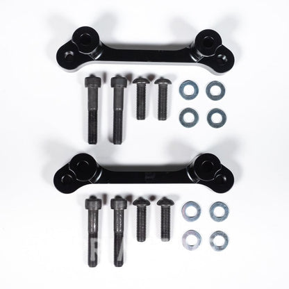 2-pot Rear Caliper Adapter Brackets for 2008+