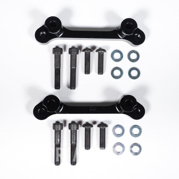 2-pot Rear Caliper Adapter Brackets for 2008+