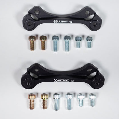 2-pot Rear Caliper Adapter Brackets (Early Models)