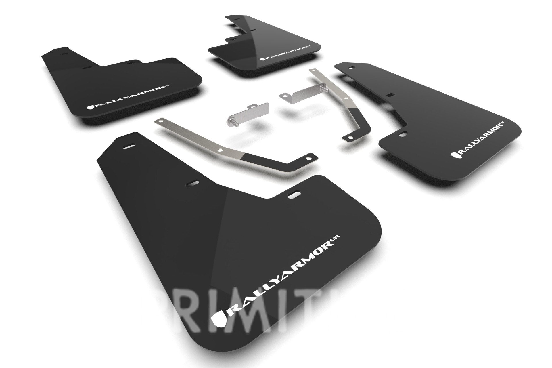 2024 Subaru Crosstrek Black UR Mud Flap White Logo 2024 SUBARU CROSSTREK BLACK UR MUD FLAP WHITE LOGO