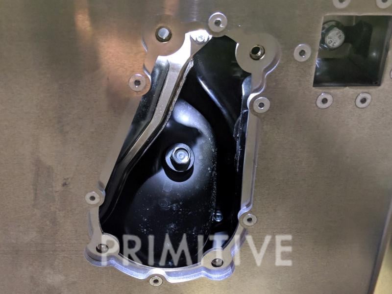 Oil Hatch Cover removed