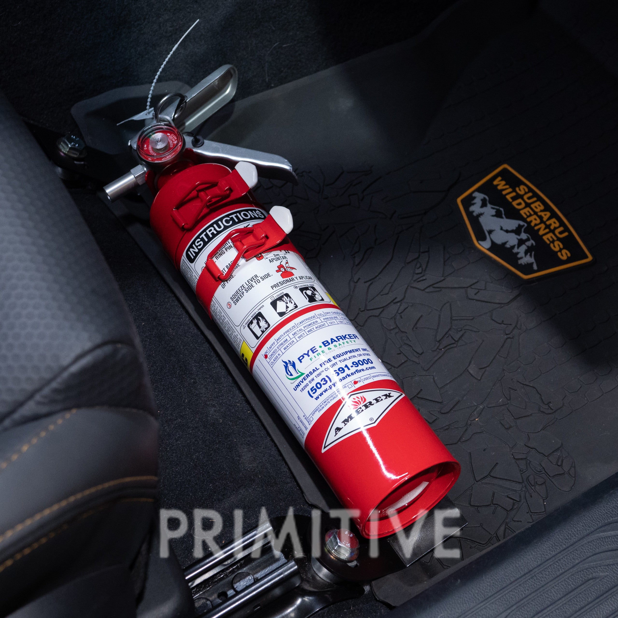 Subaru Outback & Forester Wilderness Fire Extinguisher Mount ...