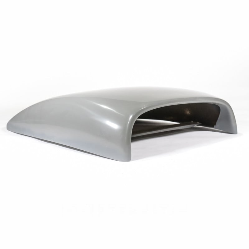 Fiberglass roof scoop