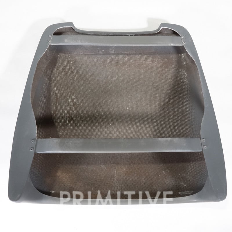 Fiberglass roof scoop