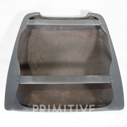 Fiberglass roof scoop