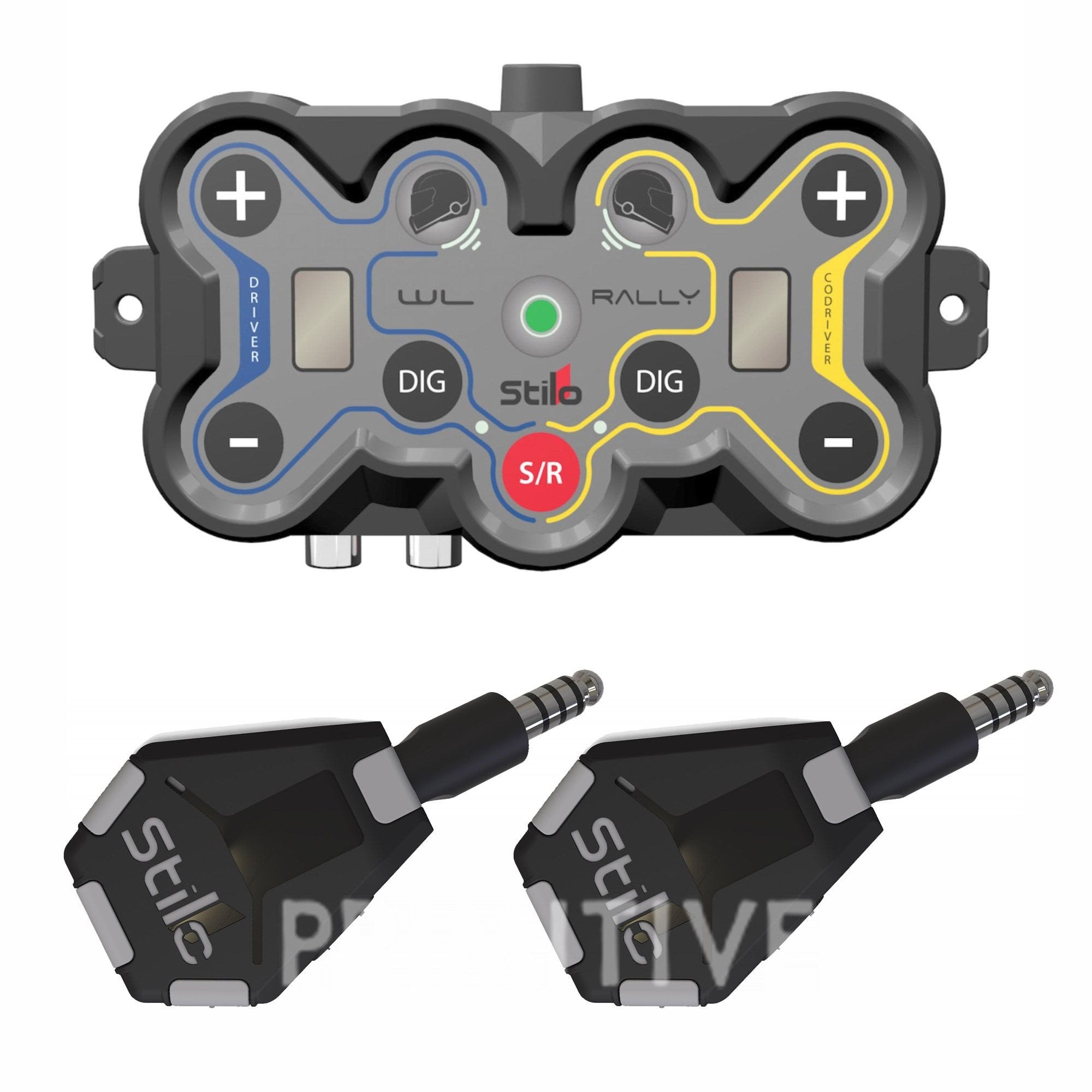 Stilo WL-10 Wireless Intercom bundle – Primitive Racing