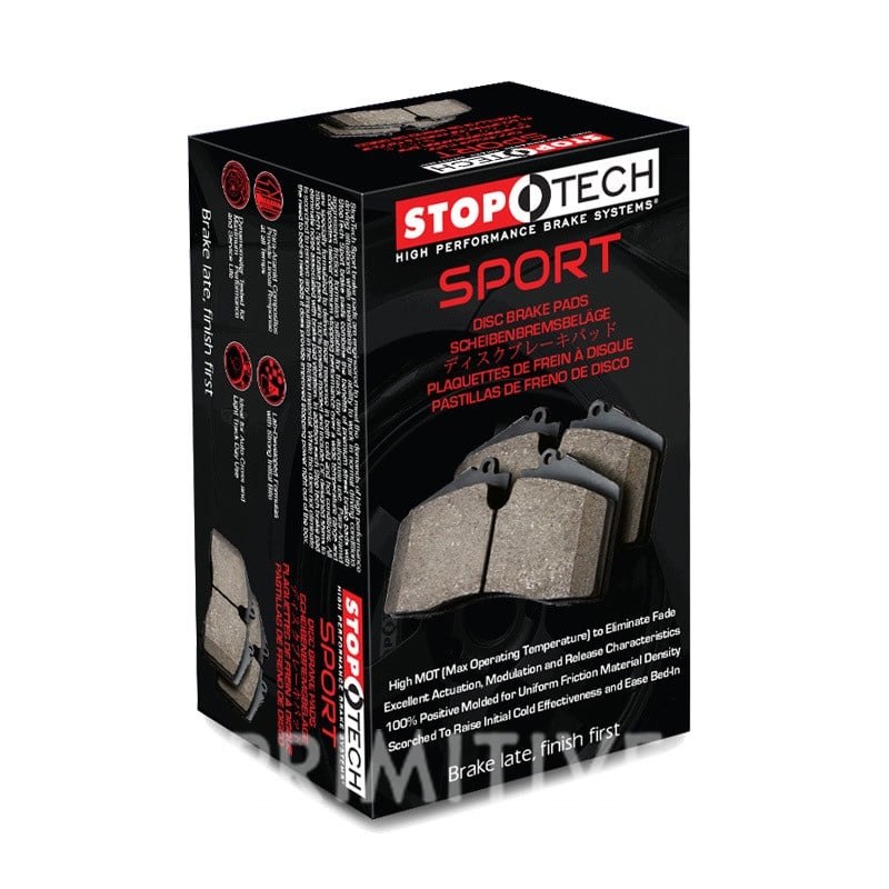 StopTech Sport 2-Pot Rear Brake Pads