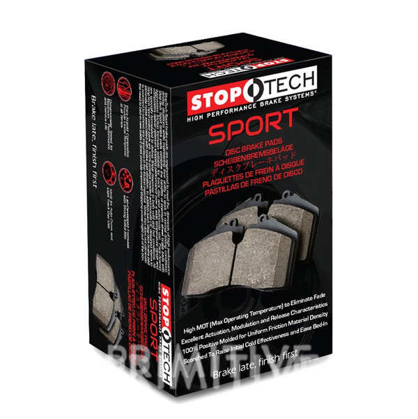 StopTech 4-Pot Sport Performance Front Brake Pads