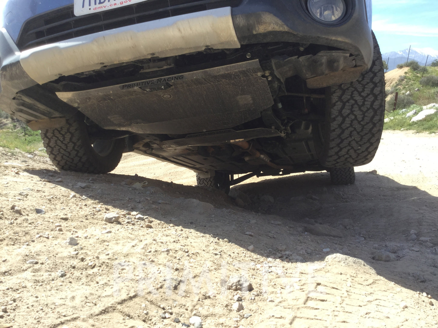 2010-2019 Outback Front Skidplate Installed