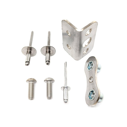 Rally mud flap mounting bracket kit