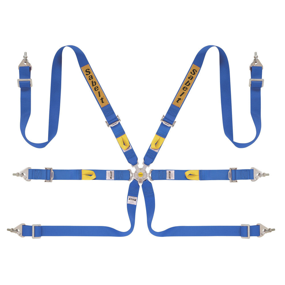 Sabelt Steel Series 2" Rally 6 Point Harness