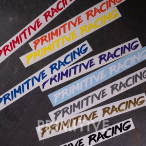 20" Primitive Racing Decals
